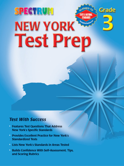 Title details for New York Test Prep, Grade 3 by Spectrum - Available